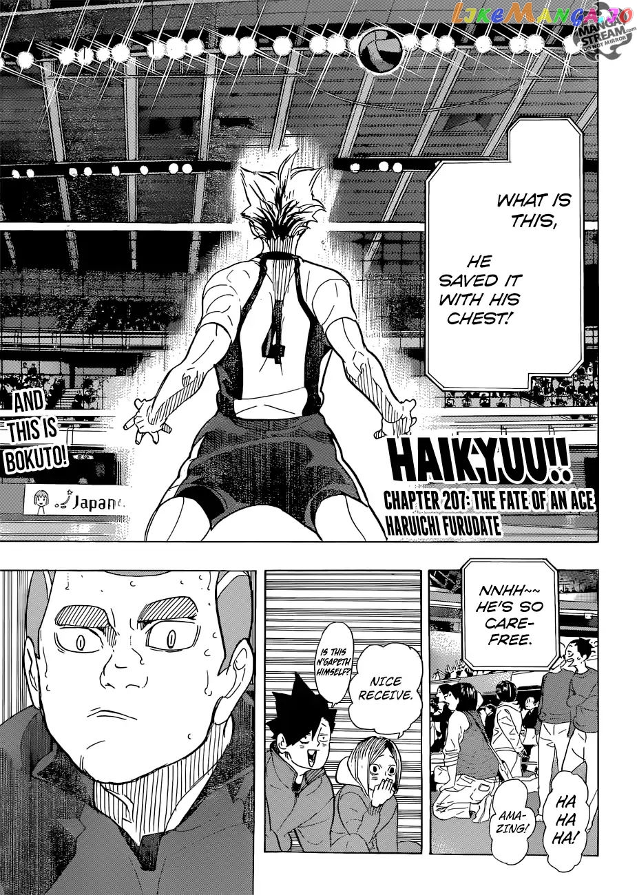 Haikyuu!!, Chapter 330 image 01